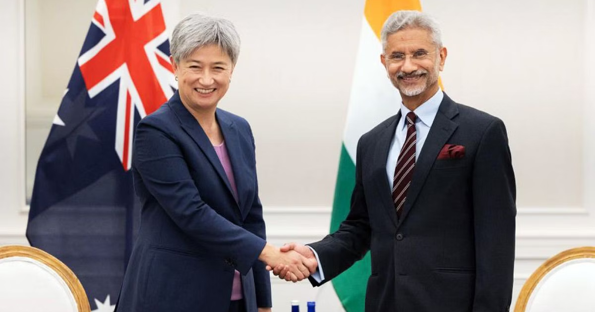 Australian Foreign Minister Penny Wong arrives in India for 2+2 dialogue